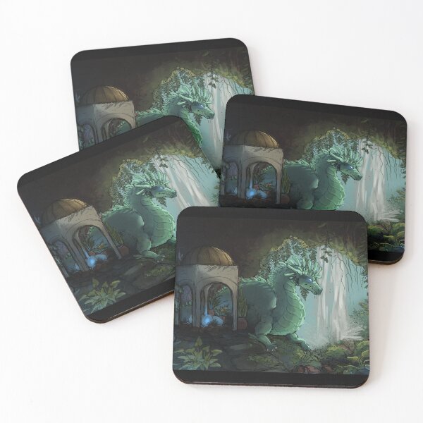 Item preview, Dragon of the Waterfalls designed and sold by ArtByElifB.