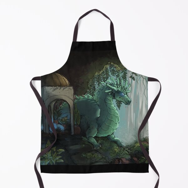 Item preview, Dragon of the Waterfalls designed and sold by ArtByElifB.