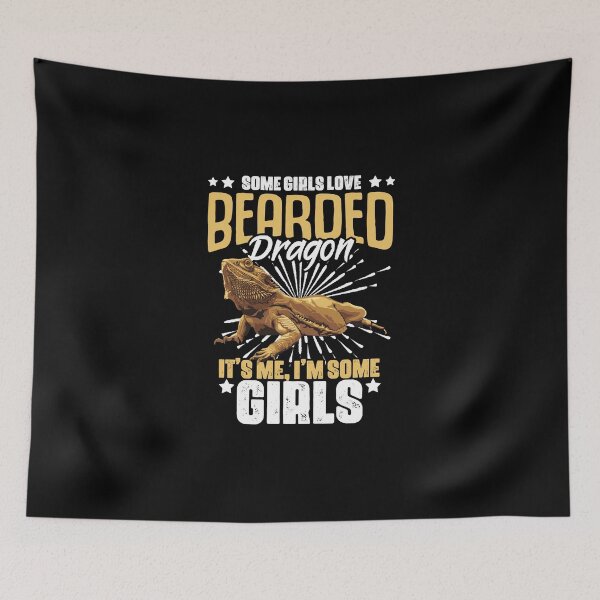 Item preview, Some Girls Love Funny Bearded Dragon Humor For Reptile Lover designed and sold by Nessshirts.