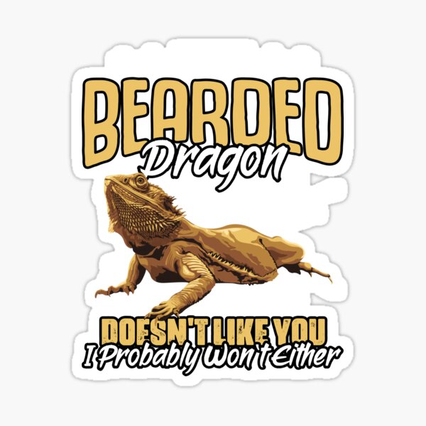 Item preview, Funny Bearded Dragon Owner For Lizard Fans Reptile Pet Lover designed and sold by Nessshirts.