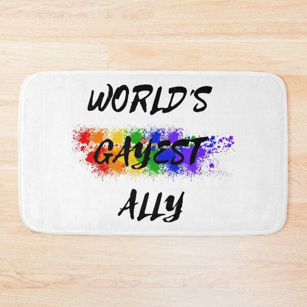 Item preview, World's Gayest Ally designed and sold by LuckyKermit.