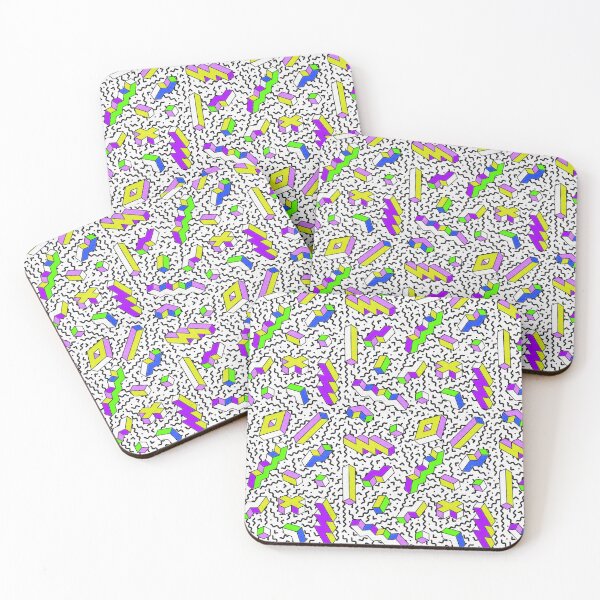 Item preview, Memphis Style Geometric designed and sold by TotallyRetroArt.