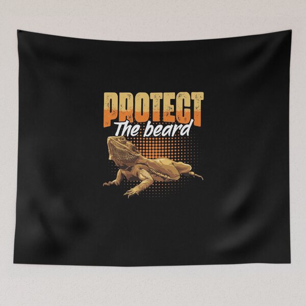 Item preview, Protect The Funny Bearded Dragon Humor For Reptile Pet Lover designed and sold by Nessshirts.