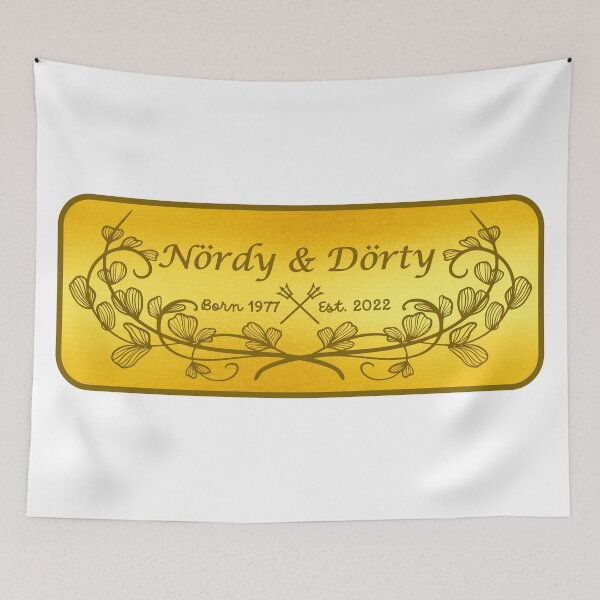 Item preview, Nordy & Dorty 1977 designed and sold by NoerdyundDoerty.