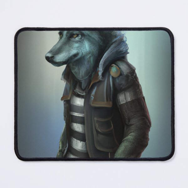 Item preview, Wolf Dressed in Leather Jackets designed and sold by Parag's Travel Shop.