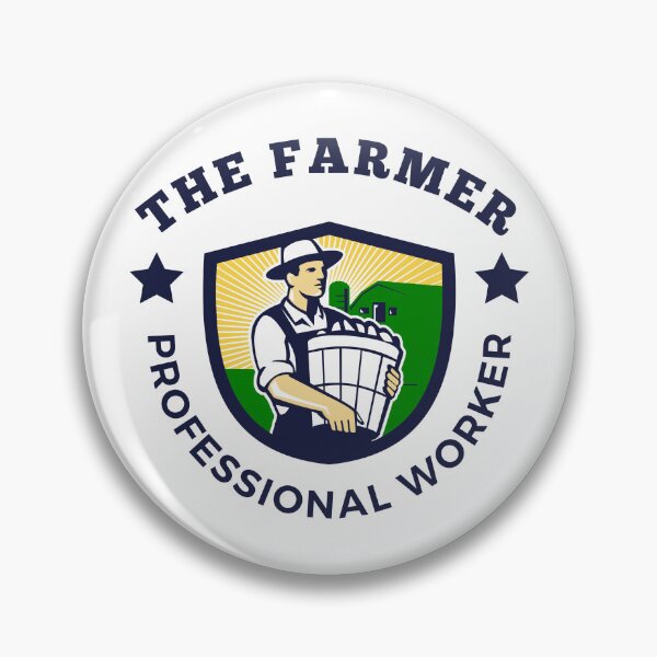 Item preview, The Farmer - Professional Worker designed and sold by Pixelish.