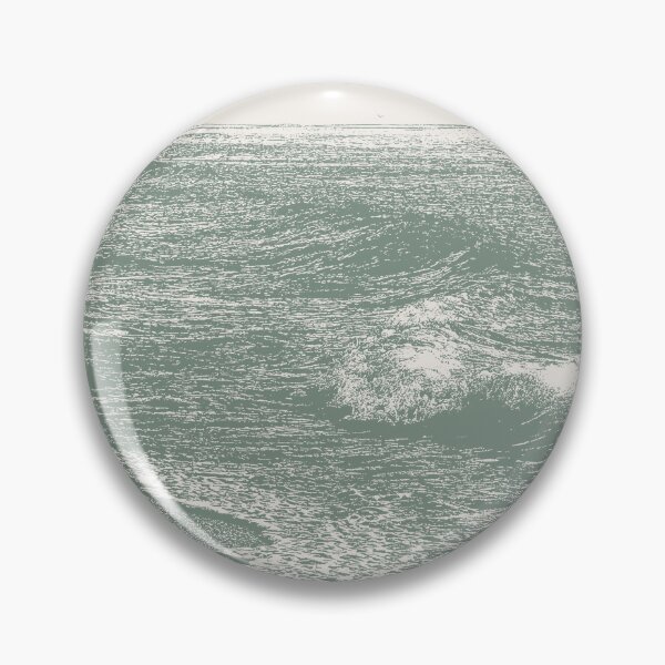Item preview, Beach in Sage Green designed and sold by ArticraftShop.