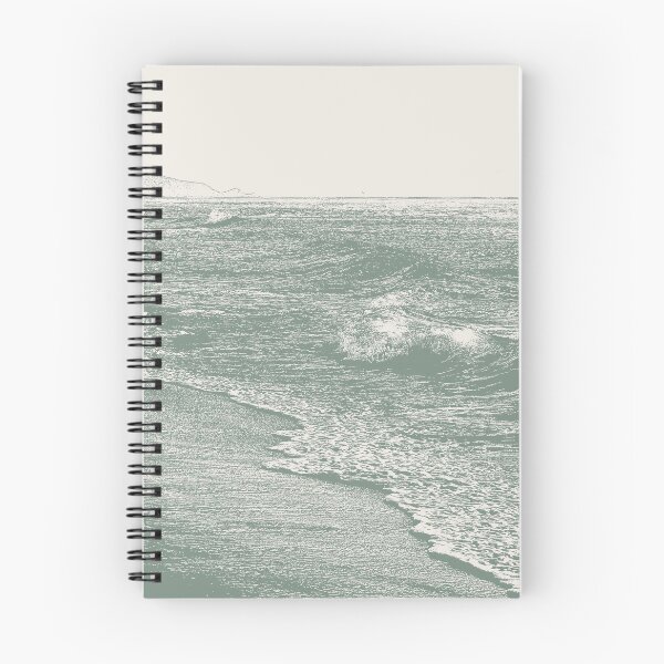 Item preview, Beach in Sage Green designed and sold by ArticraftShop.