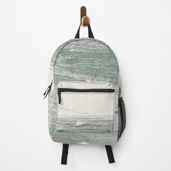Item preview, Beach in Sage Green designed and sold by ArticraftShop.