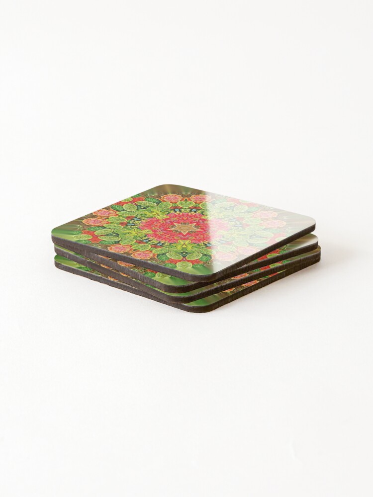 Thumbnail 4 of 5, Coasters (Set of 4), FANTASTIC ROSES PAINTING FOR REMEMBRANCE. designed and sold by Ralek.