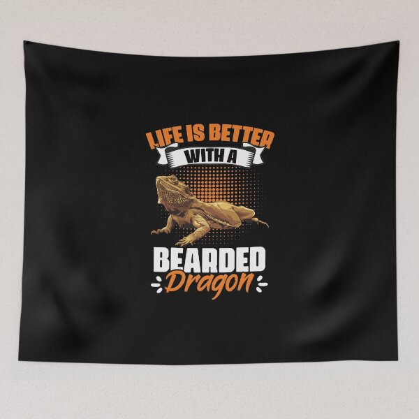 Item preview, Life Is Better With A Bearded Dragon Funny Reptile Pet Lover designed and sold by Nessshirts.