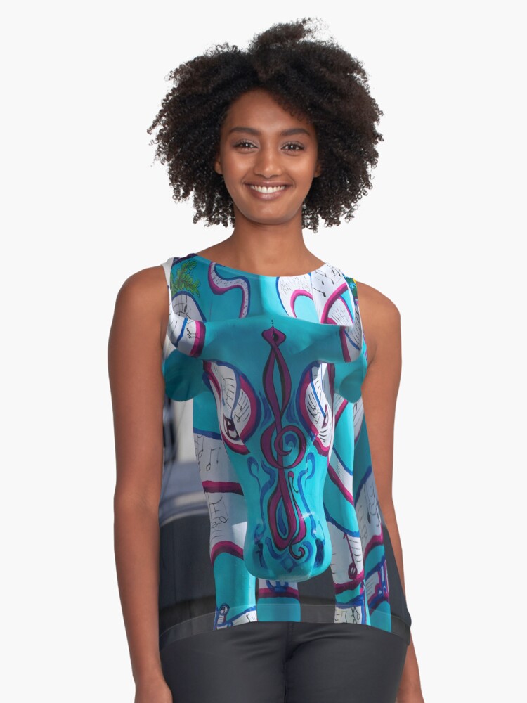 Item preview, Sleeveless Top designed and sold by VeryIreland.