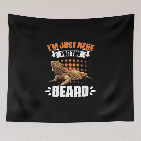 Item preview, I'm Just Here For The Funny Bearded Dragon Reptile Pet Lover designed and sold by Nessshirts.