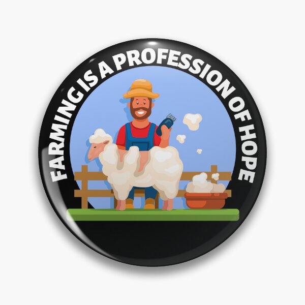 Item preview, Farming is a Profession of Hope designed and sold by Pixelish.