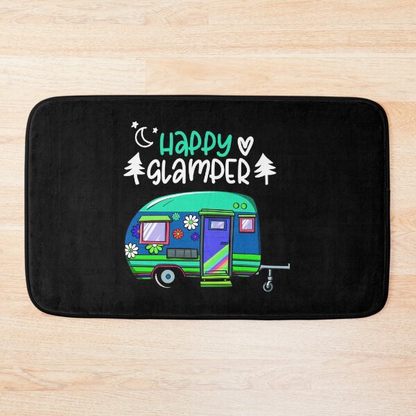 Item preview, Happy Glamper Nature Lover Outdoor Activity Campfire Camper designed and sold by haselshirt.