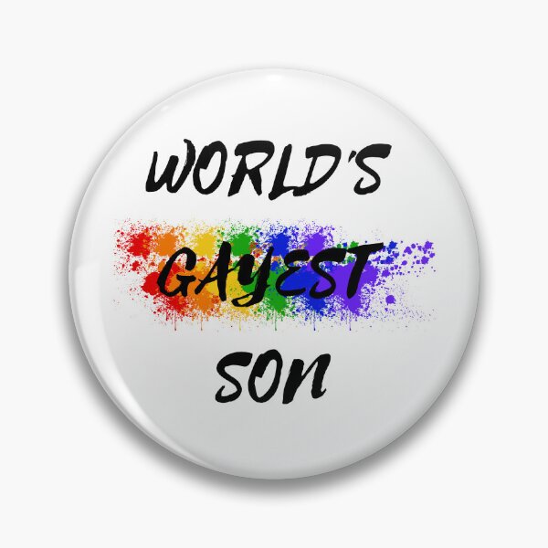 Item preview, World's Gayest Son designed and sold by LuckyKermit.