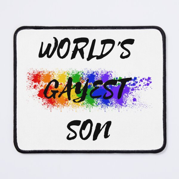 Item preview, World's Gayest Son designed and sold by LuckyKermit.