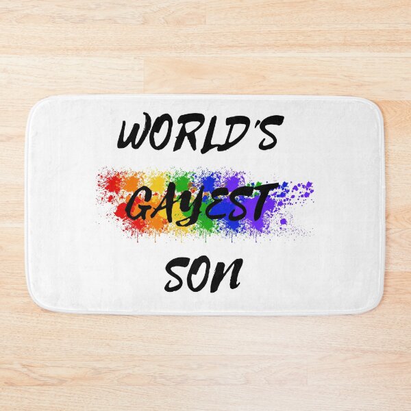 Item preview, World's Gayest Son designed and sold by LuckyKermit.