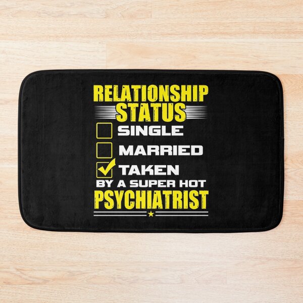 Item preview, Funny His and Her Gift Idea Psychiatrist Relationship Status designed and sold by haselshirt.