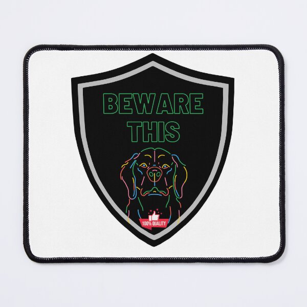 Item preview, Beware this dog savage designed and sold by Takha International By TJ.