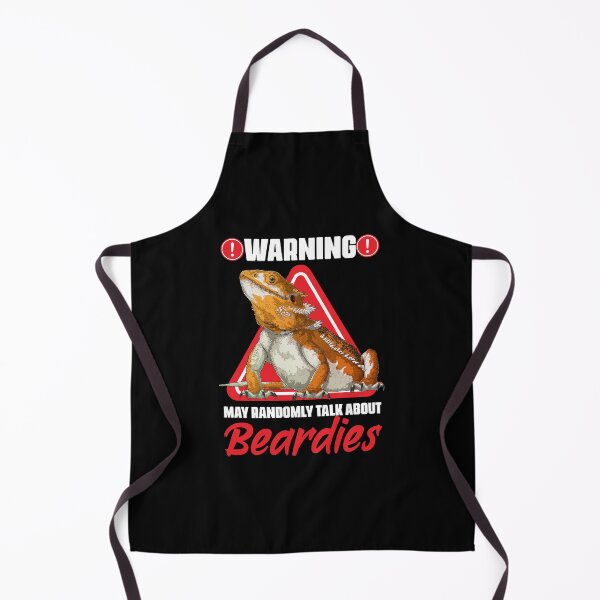 Item preview, Warning Funny Beaded Dragon Pet Humor For Lizard Reptile Fan designed and sold by Nessshirts.