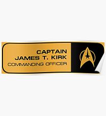 Kirk Poster
