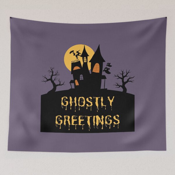 Item preview, Scary Hill House Ghostly Greetings Halloween 2023 designed and sold by Pawn Shop JB.