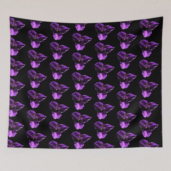 Item preview, Dark Purple Spiderwort Flower designed and sold by WildandDivine.