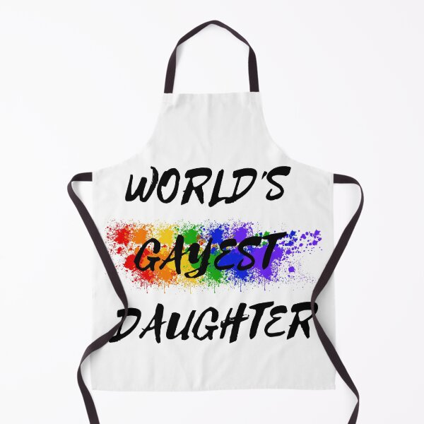 Item preview, World's Gayest Daughter designed and sold by LuckyKermit.