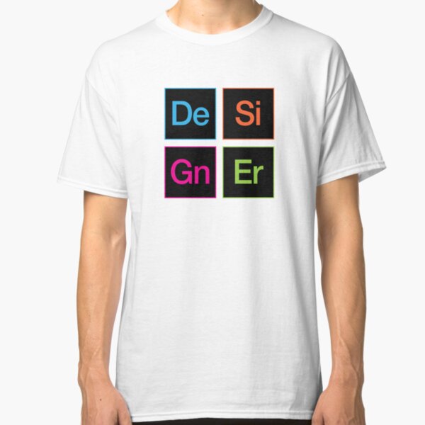 Creative Suite Designer Icons Classic T-Shirt