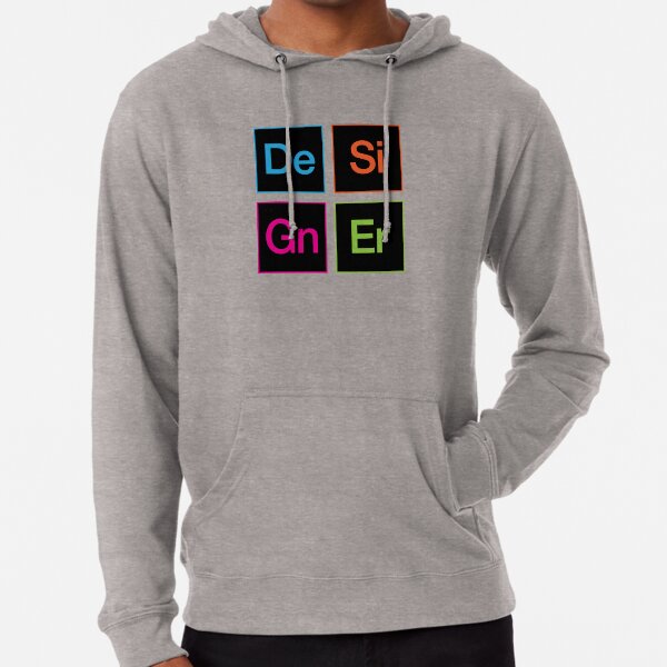 Creative Suite Designer Icons Lightweight Hoodie
