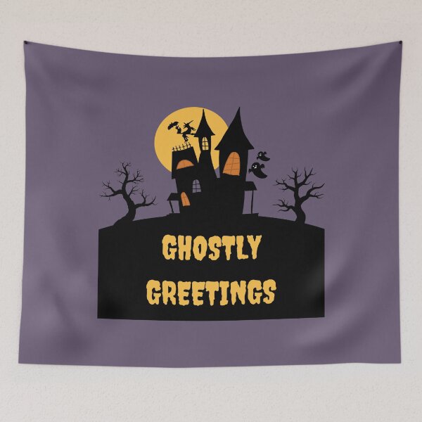 Item preview, Scary Hill House Ghostly Greetings Halloween 2023 designed and sold by Pawn Shop JB.