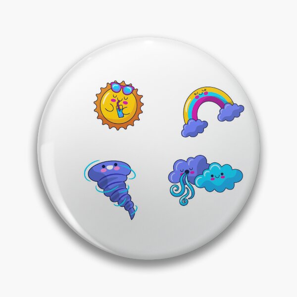 Item preview, Cute weather stickers pack designed and sold by A Better Day.