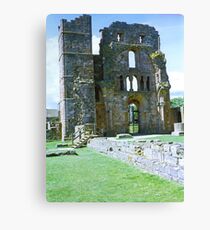 Priory Wall Canvas Print