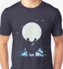 Eren and Levi by the moon Unisex T-Shirt