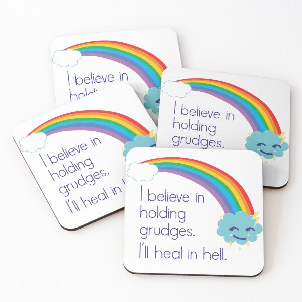 Item preview, I believe in holding grudges. designed and sold by Finde.