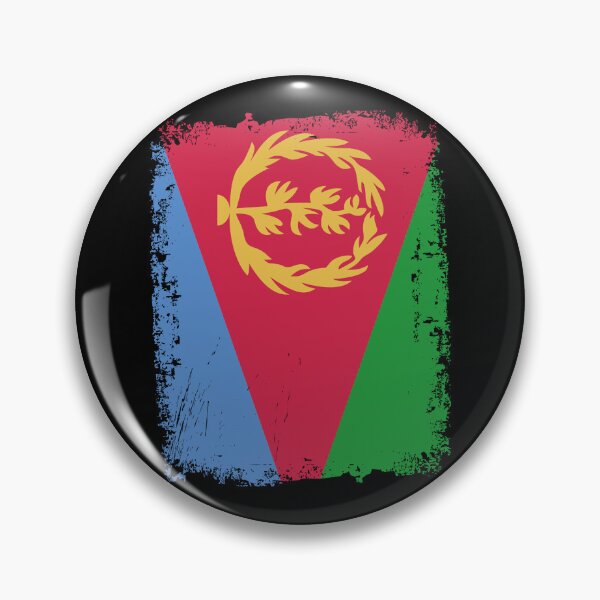Item preview, Eritrea Flag Disstressed designed and sold by rafaeltto.