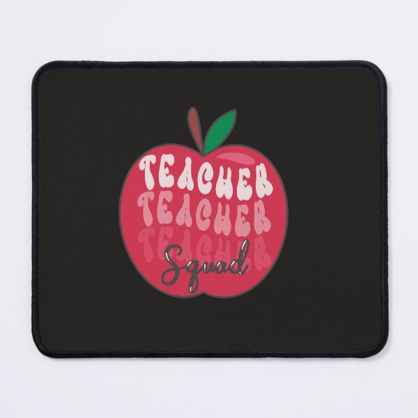 Item preview, Teacher Squad Black to School Cute Apple Print T-Shirt  designed and sold by AUAINO.