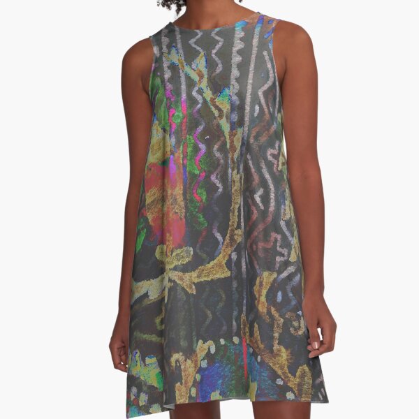 Tracy Porter / Poetic Wanderlust: Damn Fine Trouble (print) A-Line Dress