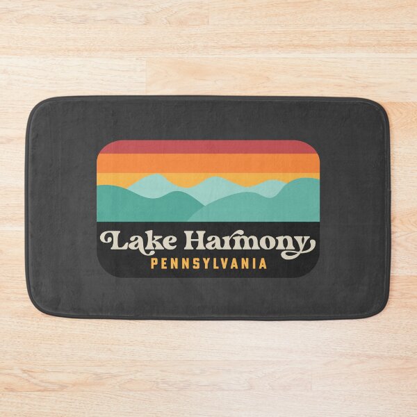 Item preview, Lake Harmony Pennsylvania Poconos Vacation Retro Sunset designed and sold by yelly123.