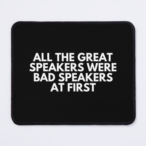 Item preview, Professional Speaker Quote designed and sold by Pixelish.