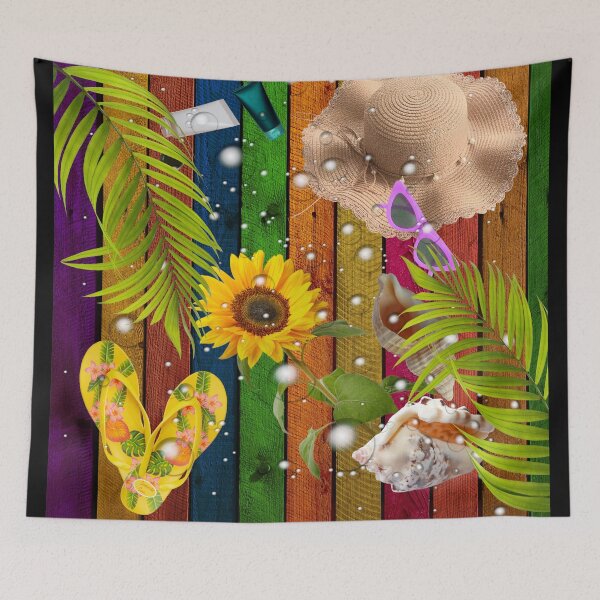 Item preview, Summer Holidays Beach Accessories designed and sold by ZanyPaintbrush.