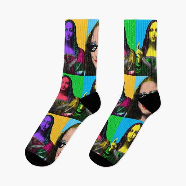 Item preview,  Pop Art Salvator Mundi by Da Vinci designed and sold by ArtOfSilentium.