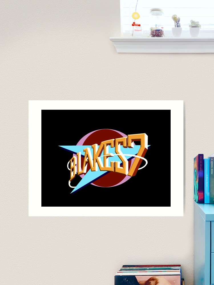 Blakes 7 Logo Photographic Print for Sale by UnconArt