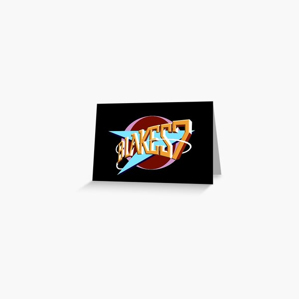 Blakes 7 Logo Greeting Card