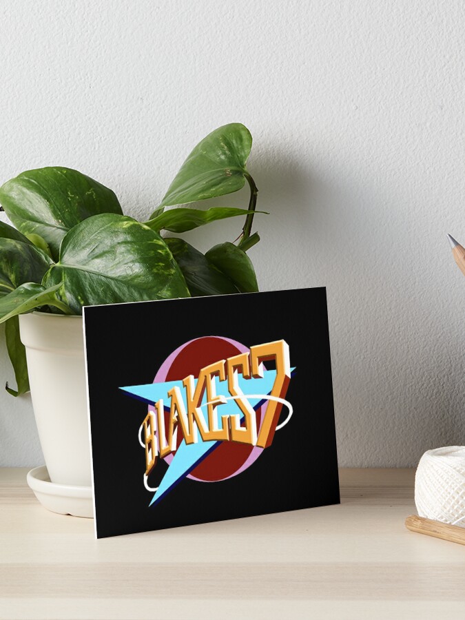 Blakes 7 Logo Photographic Print for Sale by UnconArt