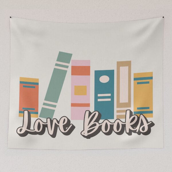 Item preview, Love Books, Fun Book Lover Design For Eager Readers And Book Lovers designed and sold by TrulyEpoque.