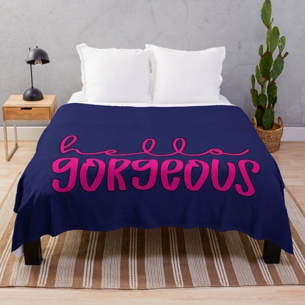 Item preview, Hello Gorgeous 1 - Quote in Script Calligraphy Typography  designed and sold by Cawaiico.