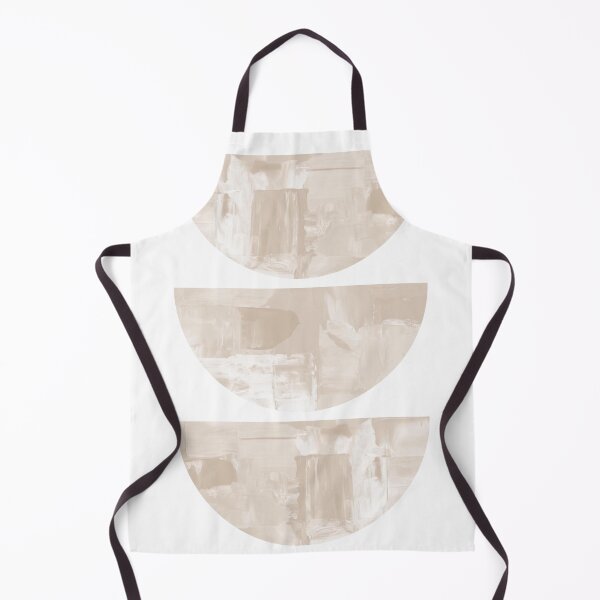 Item preview, Geometric Shapes Mid Century Modern Art in Beige designed and sold by ArticraftShop.