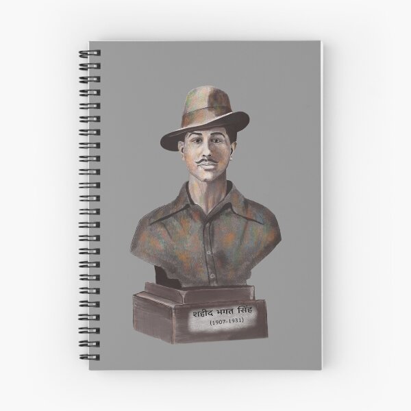 Item preview, Shaheed Bhagat singh art designed and sold by Kundan Mandloi.